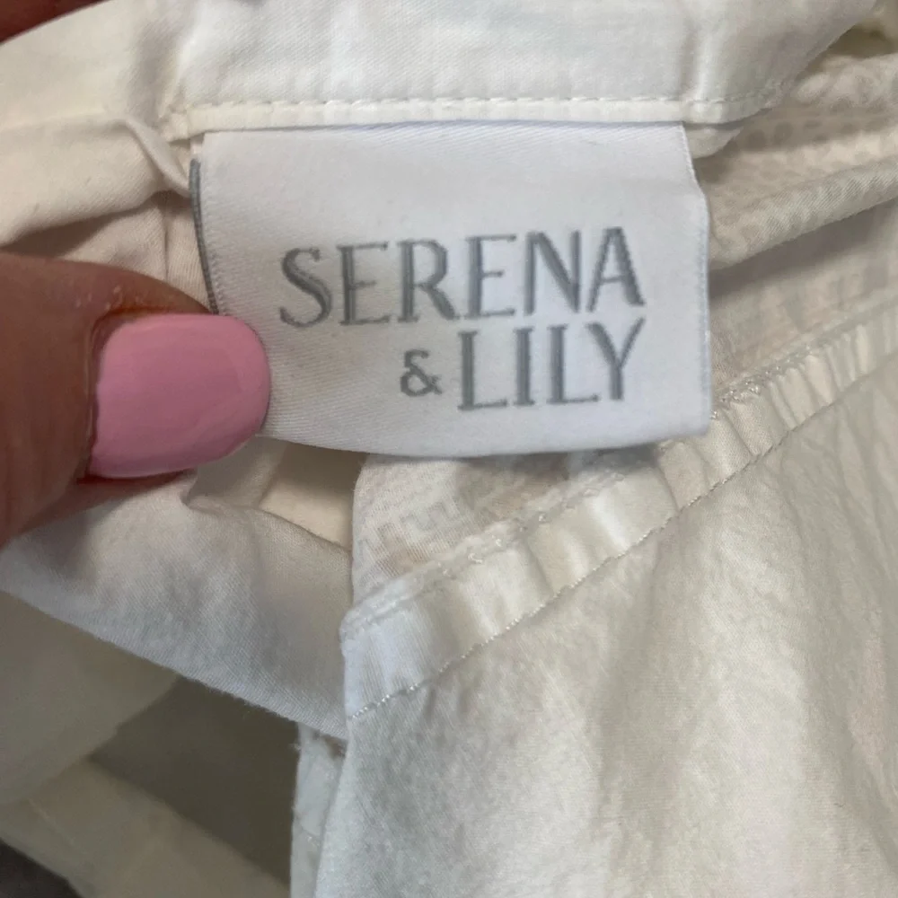 Serena & Lilly cotton euro sham
